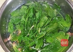 赤贝拌菠菜的做法图解3