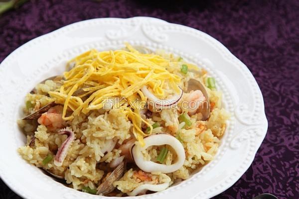 美极海鲜炒饭