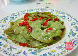 清炒扁豆的做法图解10