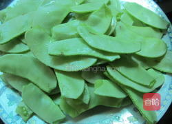 清炒扁豆的做法图解2