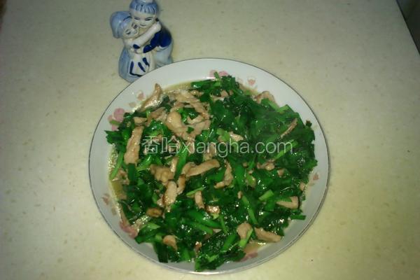 韭菜肉丝