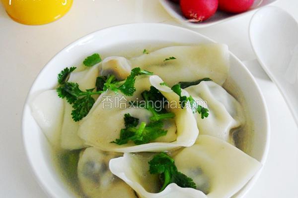 浓香芹叶馄饨