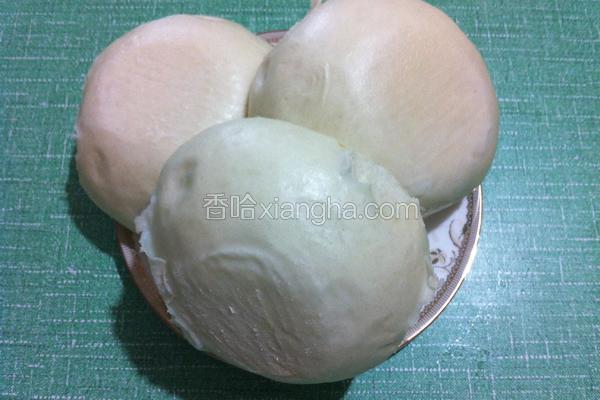 蒸白头和豆沙包