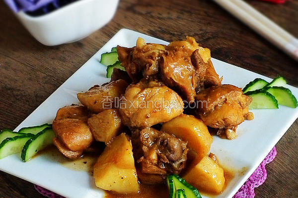 土豆炖鸡块