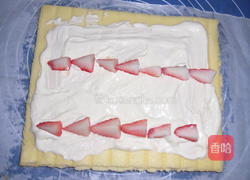 新年快乐蛋糕卷的做法图解17