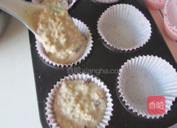 蔓越莓燕麦马芬的做法图解8