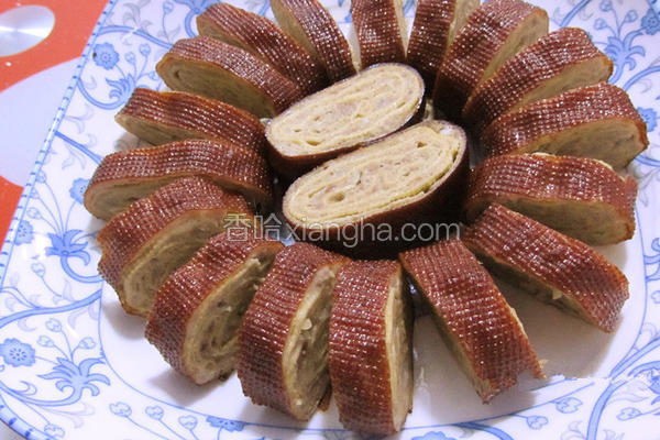 熏干豆腐卷
