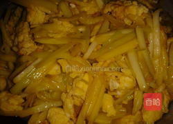 蒜黄鸡蛋的做法图解5