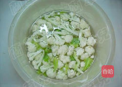 腊味菜花粉丝煲的做法图解2