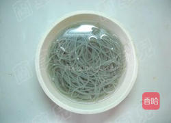 腊味菜花粉丝煲的做法图解3