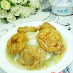 油面筋炒蒲瓜的做法[图]