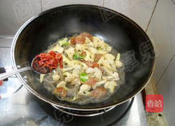 腊味菜花粉丝煲的做法图解11