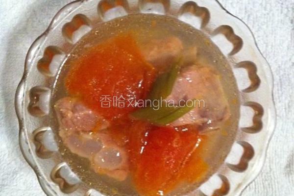 蕃茄排骨汤