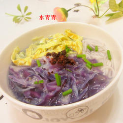 包菜丝煮面的做法[图]