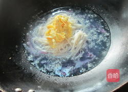 包菜丝煮面的做法图解6