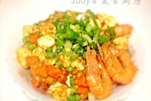 自制蟹黄豆腐