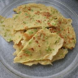 苦瓜虾皮鸡蛋煎饼的做法[图]