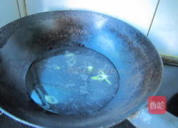 小白菜汆丸子的做法图解4