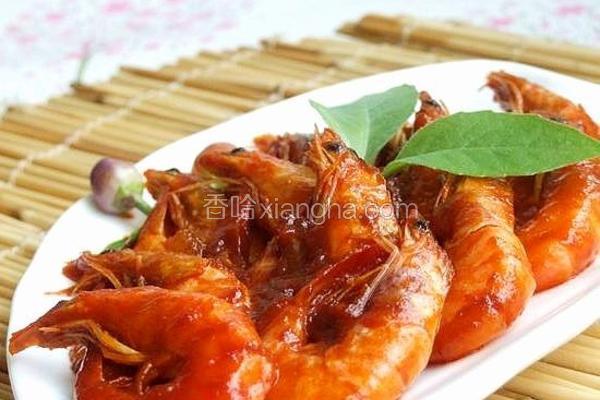 酸辣风味虾