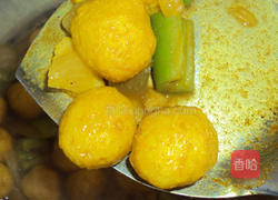 咖喱鱼丸的做法图解12