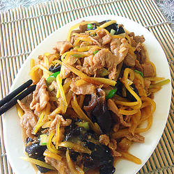 肉炒胡萝卜的做法[图]
