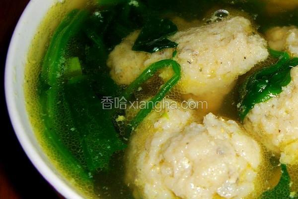 大头宝鱼丸汤