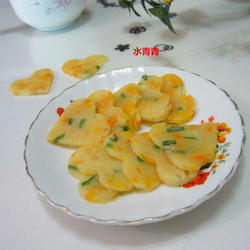 南瓜丁煎饼的做法[图]