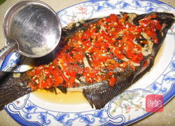 剁椒多宝鱼的做法图解12