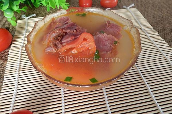 圣女果牛肉汤
