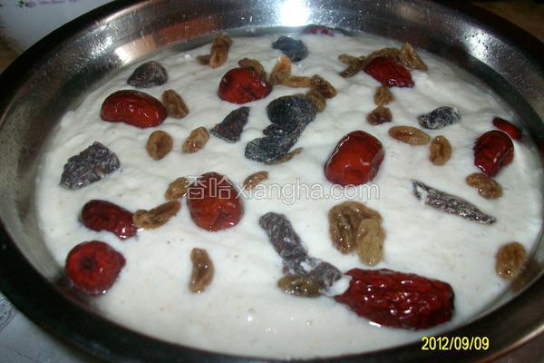 白棒子面粥发糕