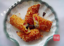 香煎三丝豆皮卷的做法图解12