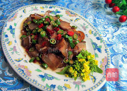 红烧冬腊肉的做法图解5