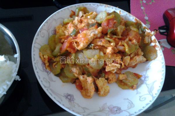 丝瓜炒鸡蛋