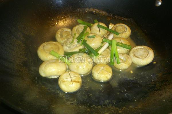 清炒鲜蘑菇