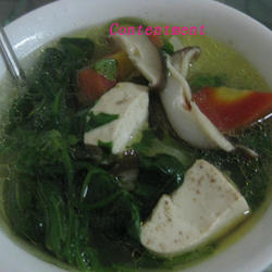 鸡腿菜汤的做法[图]