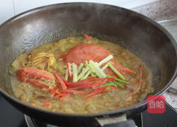 皇家咖喱蟹的做法图解13