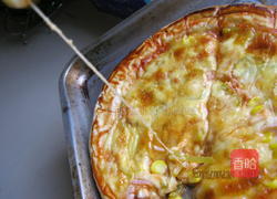 玉米粒披萨的做法图解10