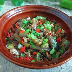 肉末茄子砂锅煲的做法[图]