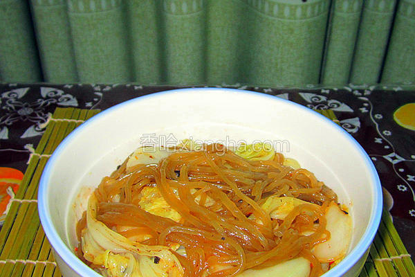 手撕白菜炒粉条