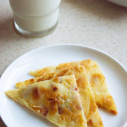 土豆烤肠煎饼的做法[图]
