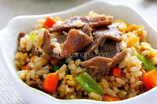 沙茶牛肉饭