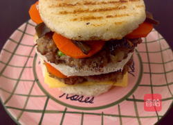 双层牛肉吐司堡的做法图解8