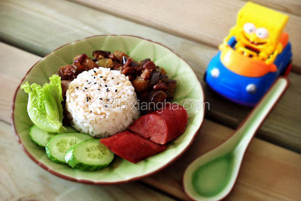 肉沫茄子饭