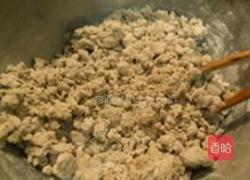 荞面荠菜豆渣包的做法图解2