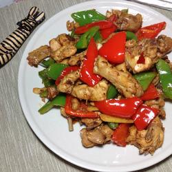 家庭风味干炒鸡的做法[图]
