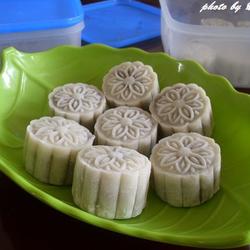 绿豆沙冰皮月饼的做法[图]