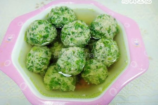 白菜肉丸子
