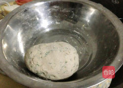 荞麦香芹饼的做法图解3