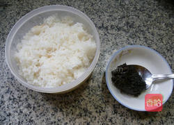 橄榄菜炒饭的做法图解1