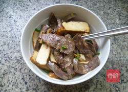 香干拌猪肺的做法图解12